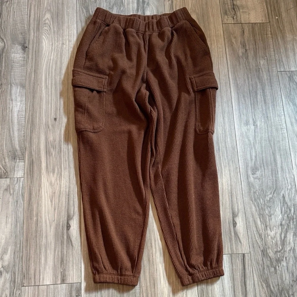 Aerie brown joggers - Picture 3 of 4